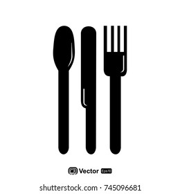 fork spoon knife icon