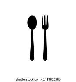 Fork, Spoon, and Knife icon. Restaurant icon