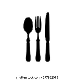 fork spoon knife  - vector icon