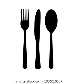 fork spoon knife. Vector illustration. Flat design for business financial marketing banking advertising web concept cartoon illustration. 