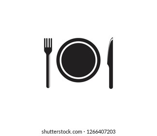 fork spoon logo icon
