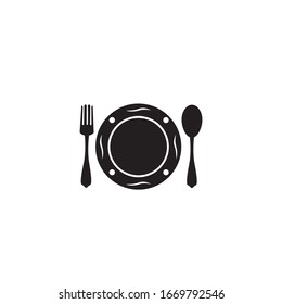 Fork and Spoon logo Template vector icon illustration design