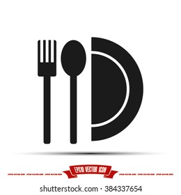 fork spoon plate
