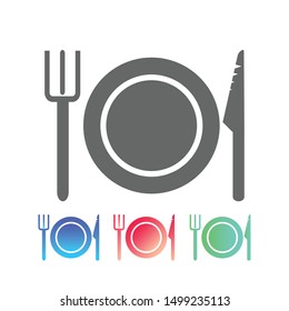 Fork & Spoon Restaurant Icon