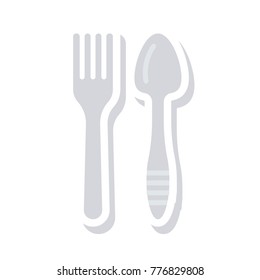 fork sticker icon