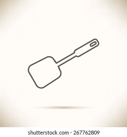 fork theme elements vector icon