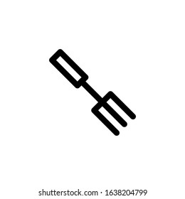 Fork, Tools for Gardening Icon
