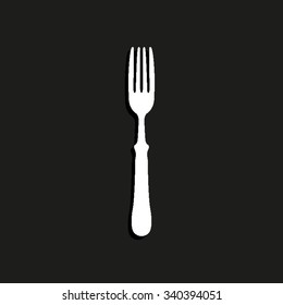 fork - vector icon