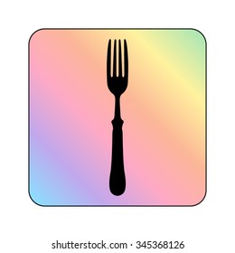 fork - vector icon