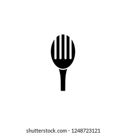 fork vector icon. fork sign on white background. fork icon for web and app