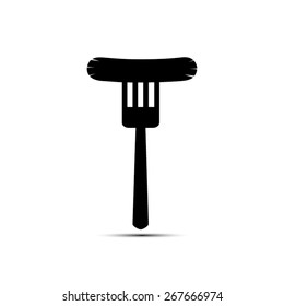 fork,frankfurter
