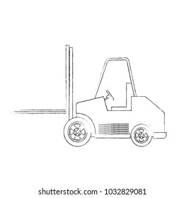 Forklift cargo vehicle