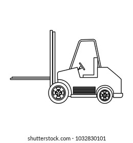 Forklift cargo vehicle