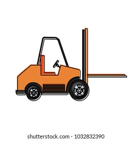 Forklift cargo vehicle