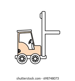 Forklift cargo vehicle