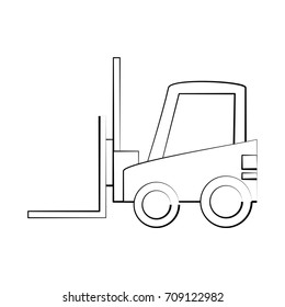 Forklift cargo vehicle