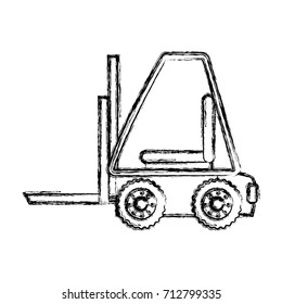 Forklift cargo vehicle