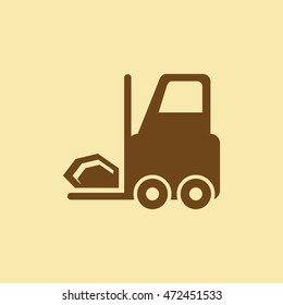 Forklift Icon.