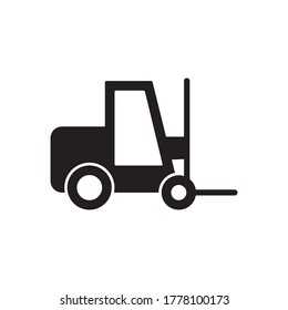Illustration von Gabelstaplersymbolen für Vektorgrafiken