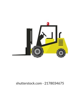 Icono de elevación de horquilla ilustrado en vector