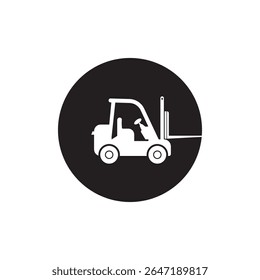forklift icon illustration element design