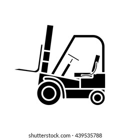 Forklift icon, loader