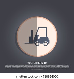 Forklift icon for take