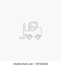 forklift icon for take loader