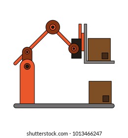 Forklift loading box