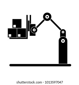 Forklift loading box