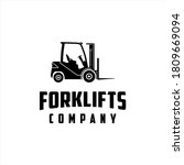 Forklift with a masculine design style