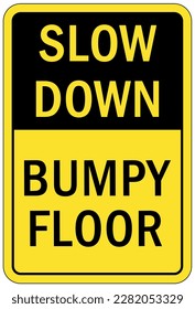 Forklift safety sing and labels forklift speed limit
