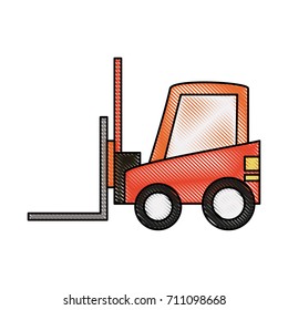 forklift sideview  icon image 
