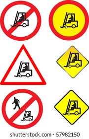 forklift signs