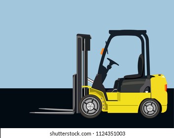 Forklift for transportation 