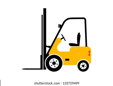 Forklift Truck Icon