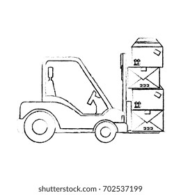 forklift truck icon