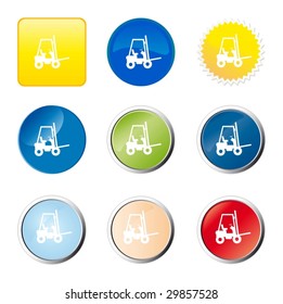 forklift truck web button