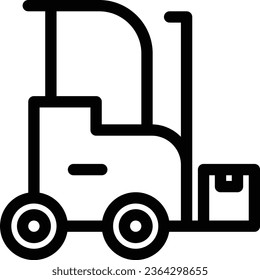 forklift vector design   for download.eps
