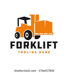 Forklift vector logo design your company