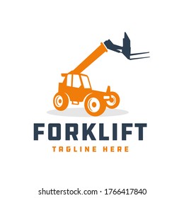 Forklift vector logo design your company