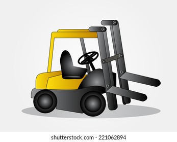forklift vector,forklift        