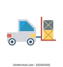 forklifter vehicle crane 