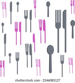 Forks, knifes and spoons dish