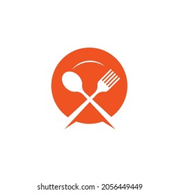 fork,spoon icon vector illustration design  template web