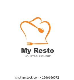 fork,spoon logo icon vector illustration template