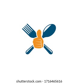 fork,spoon logo icon vector illustration template