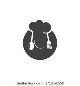 fork,spoon logo icon vector illustration template