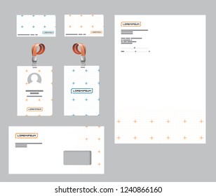 Form, Bage, Business card, Corporate style