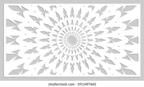 forma de corte, formas de corte, esténcil de hacer a mano, plantilla para colorear, papel blanco sobre fondo gris, relieve y corte sobre un trazador